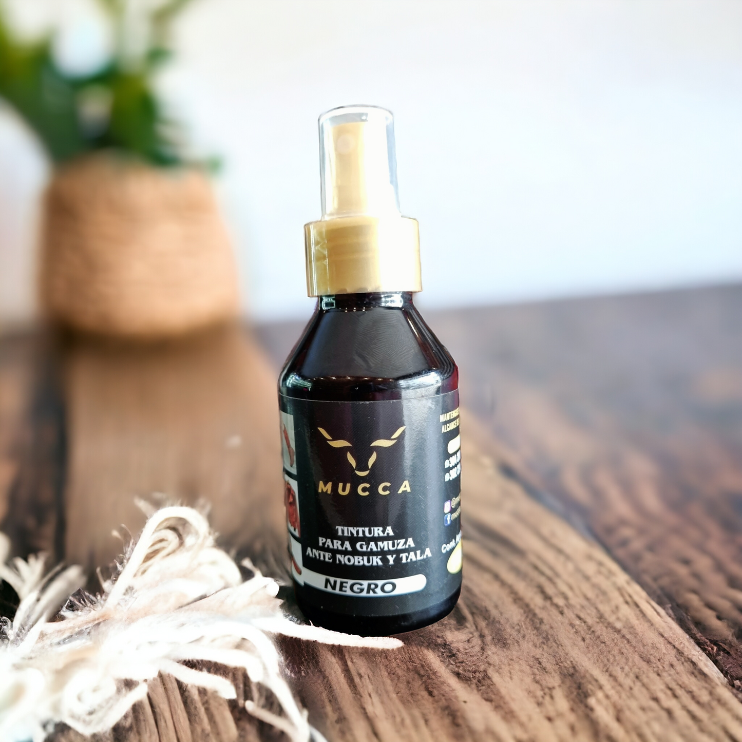 Tinta Para Nobuck Negro