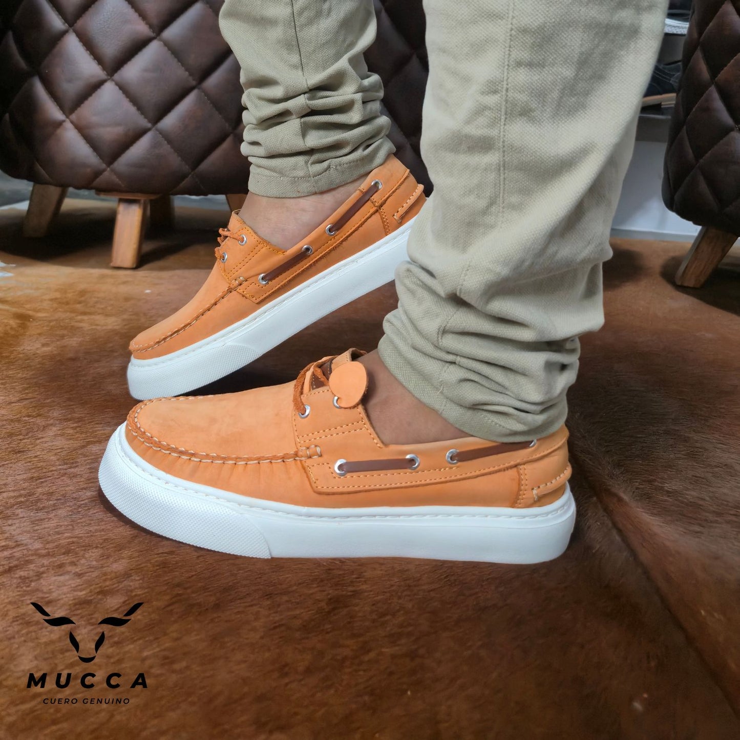 531 Nobuck Tangerin x Comogli Coñag