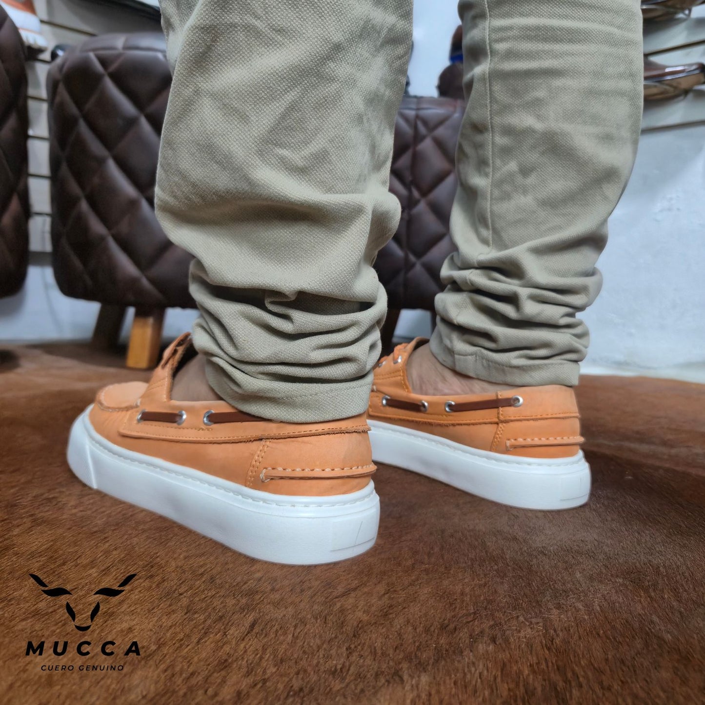 531 Nobuck Tangerin x Comogli Coñag