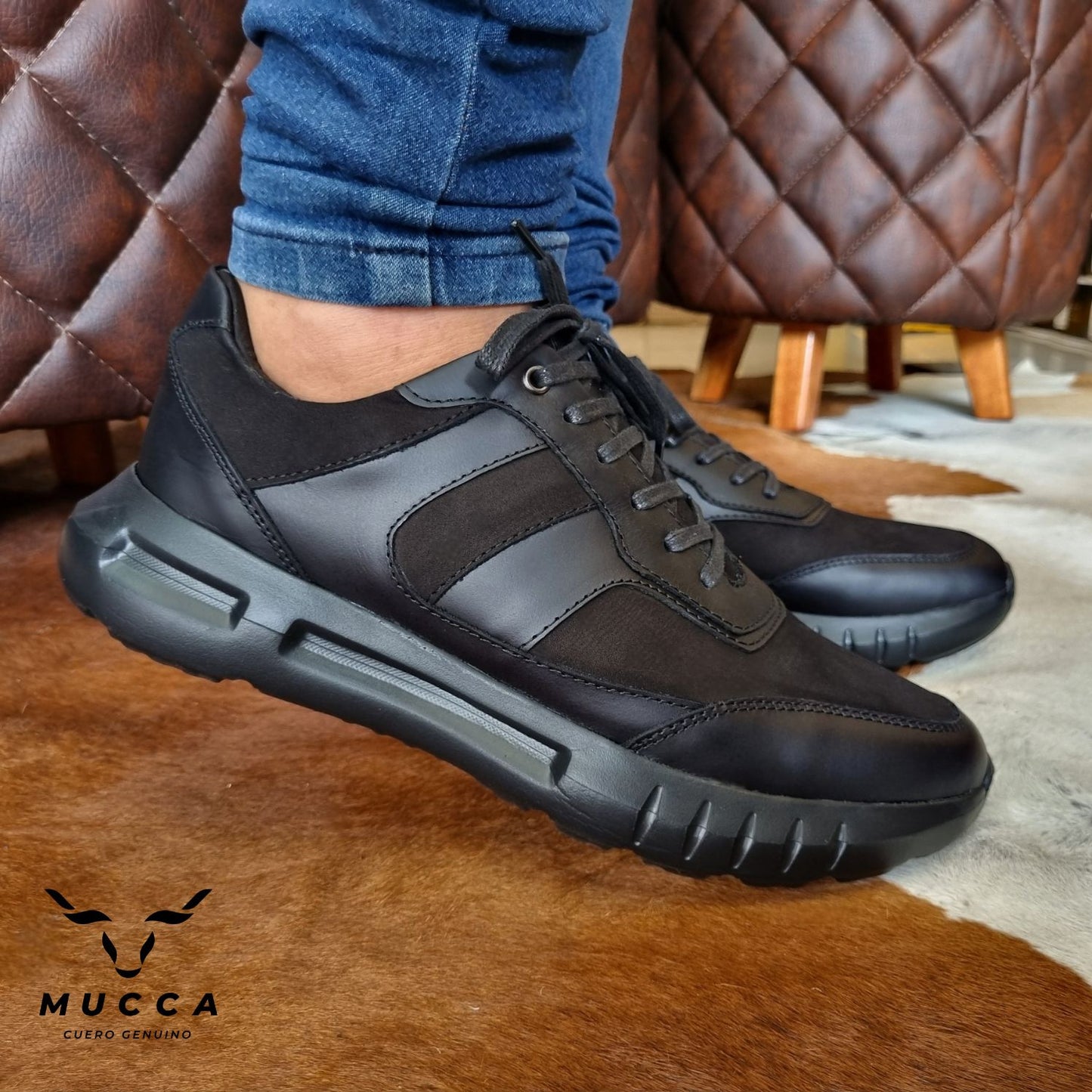 REF: 1216 Nobuck Negro x Hampton Negro – Deportivo